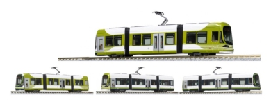 Kato 14-8045 - N - Straßenbahn Hiroden 1001, LRV, Ep. VI